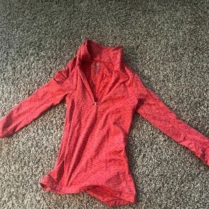 90 degrees pink quarter zip jacket